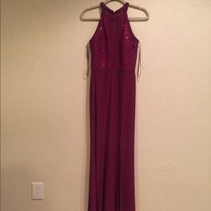 NEW LOW PRICE Maroon Prom dress